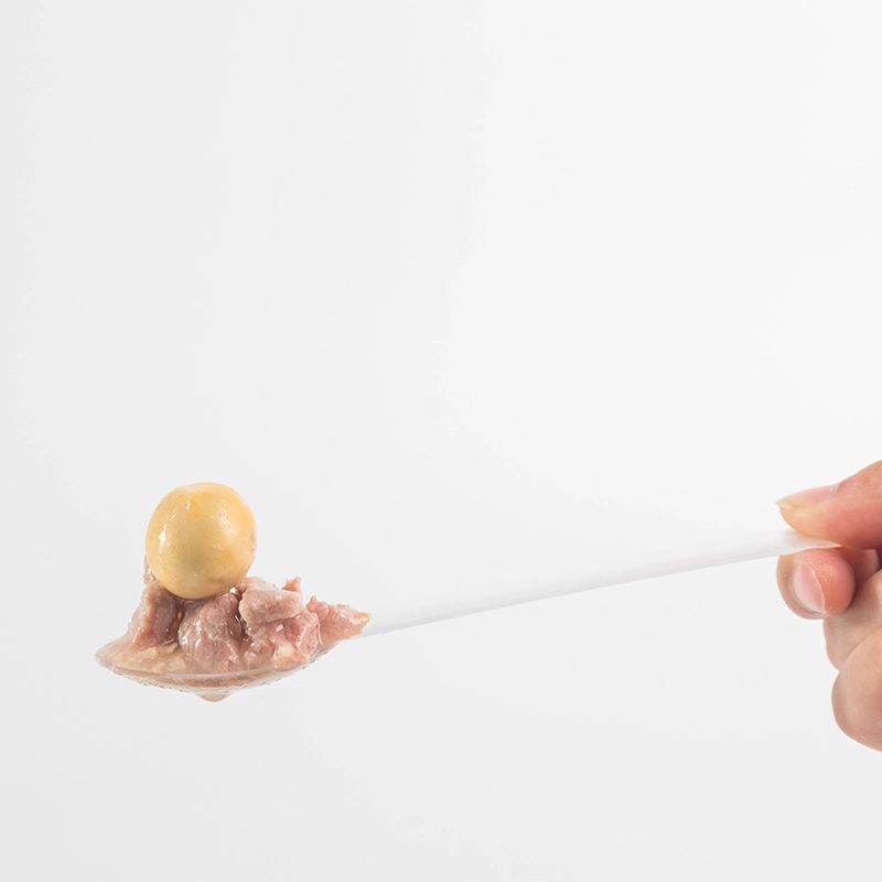 Diced duck with egg pet food Diced duck with egg pet food