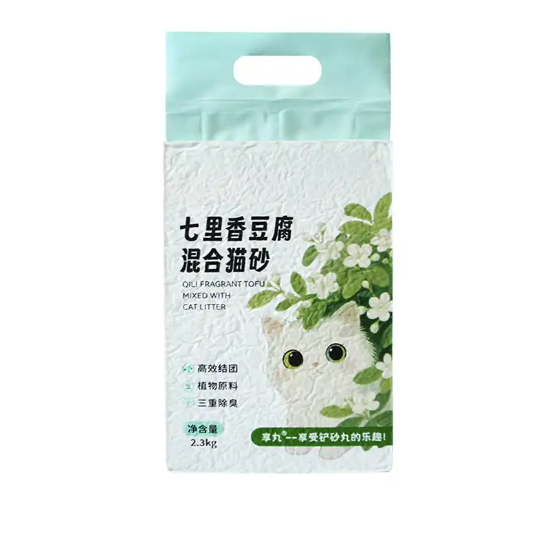 Tofu cat litter
