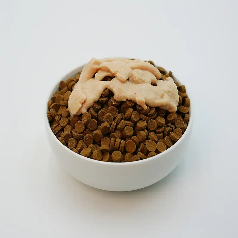 chicken with krill for cats