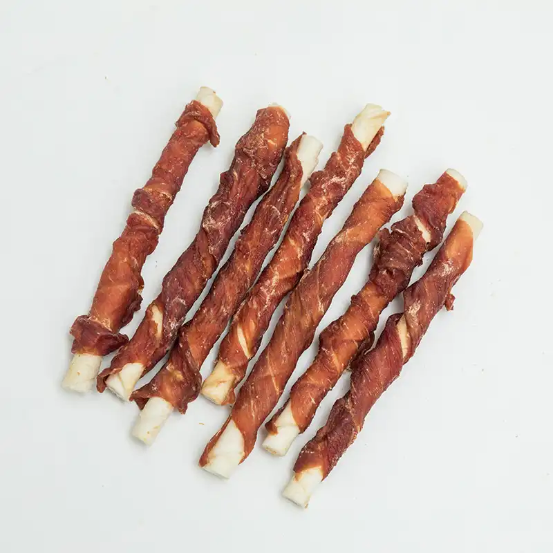 duck meat roll for dogs