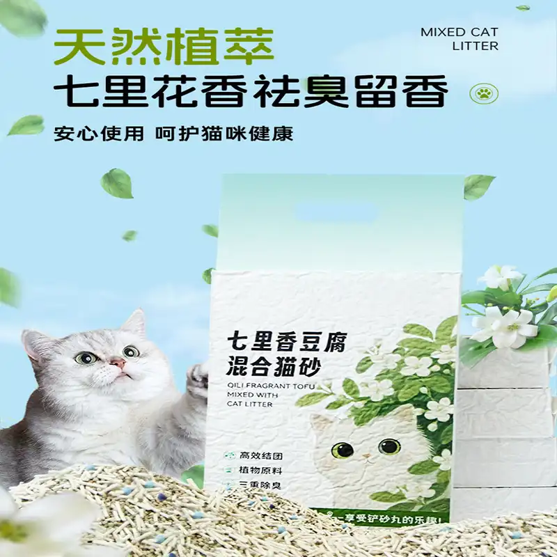 Tofu cat litter