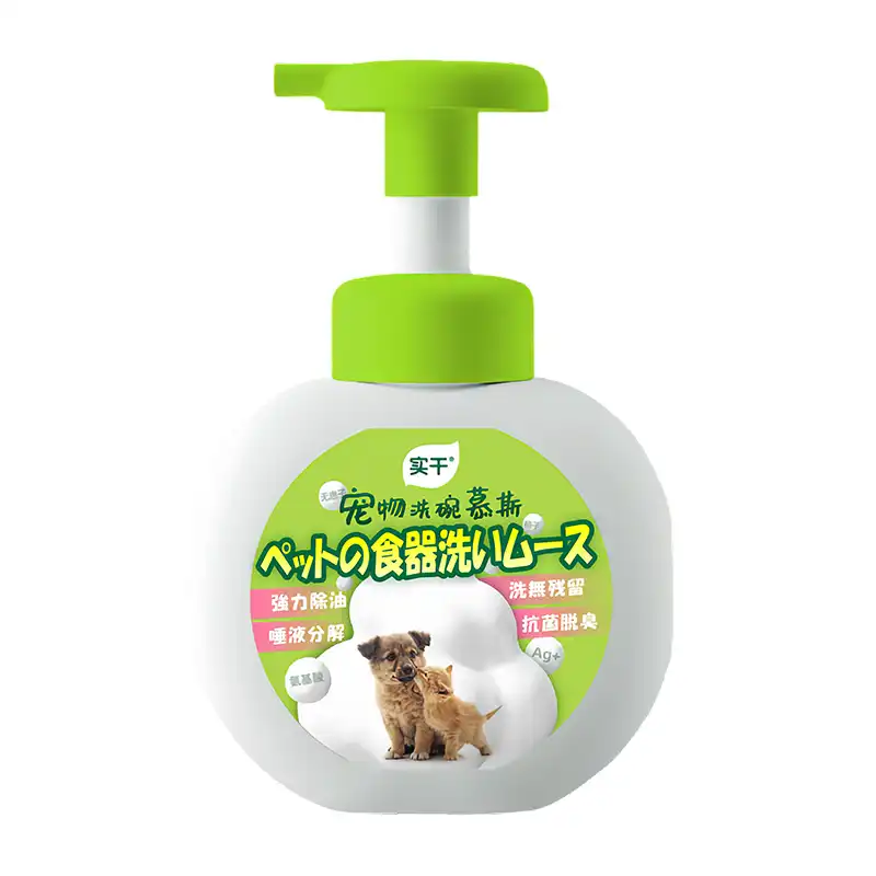 pet dishwashing mousse