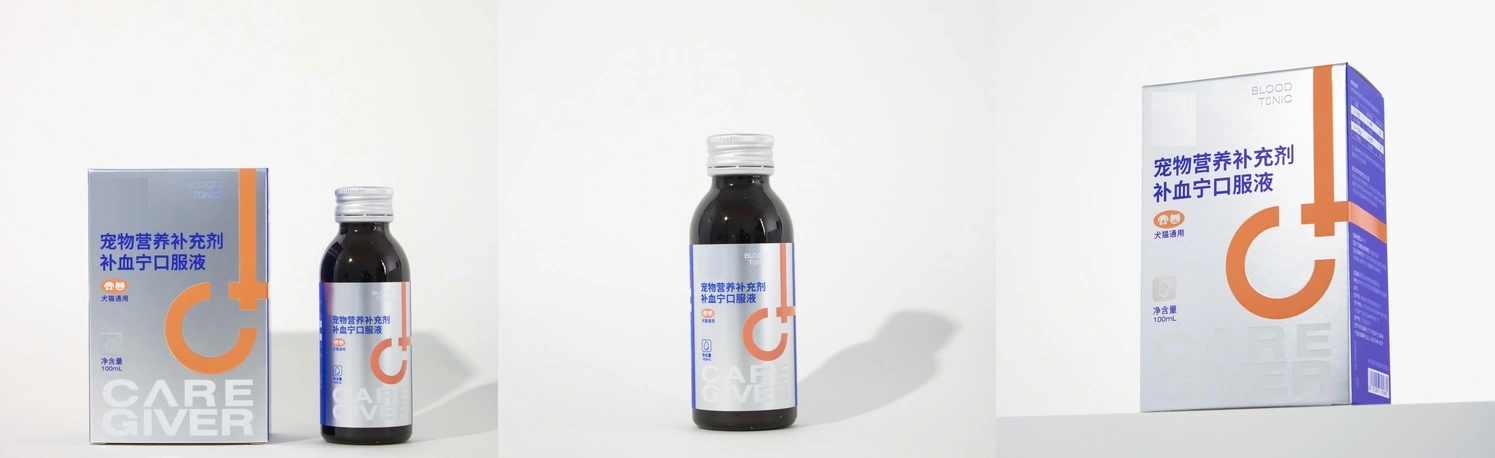 Blood tonic liquid for pets
