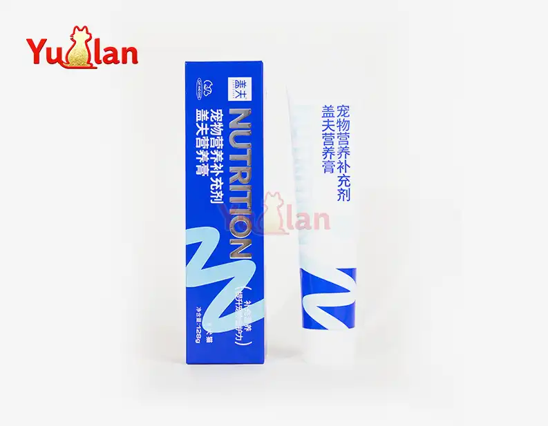 What is the nutritional value of nutritional paste for cats and dogs?