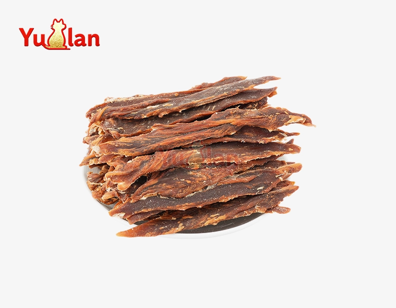 Dried duck meat for dogs
