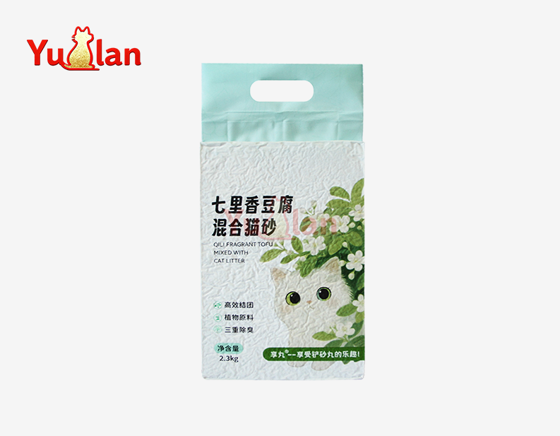 Tofu cat litter