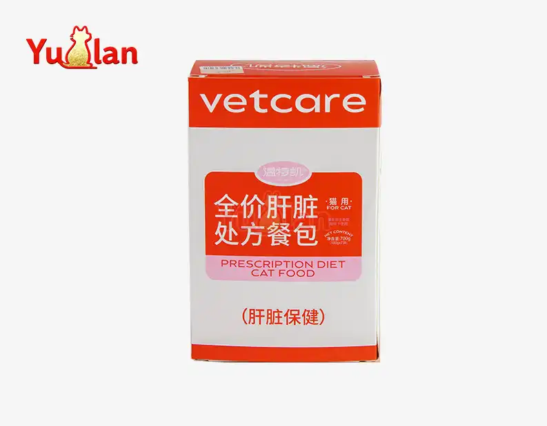 Liver prescription pouch for cats