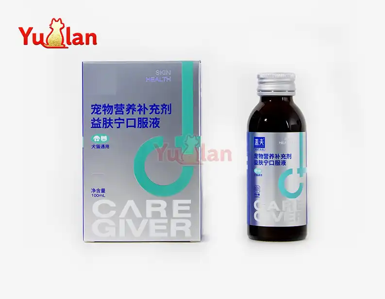 반려견 피부 및 털 건강 증진 액상 보충제