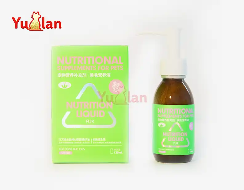 Skin & coat liquid for cats